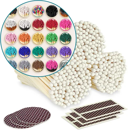Miniatura 16 de Combinaciones de 4 pulgadas en el color de tu elección (100 unidades, calcomanías llamativas incluidas) Decorativo único y divertido para tu Elige