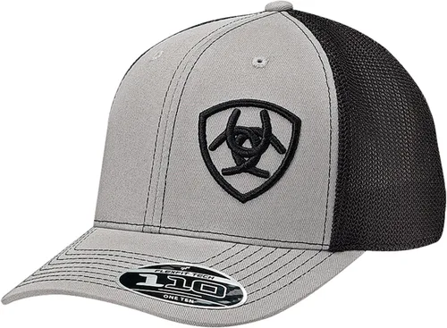 Miniatura 7 de ARIAT Gorra de malla Flexfit 110 para hombre, gorra clásica ajustable para comodidad durante todo el día
