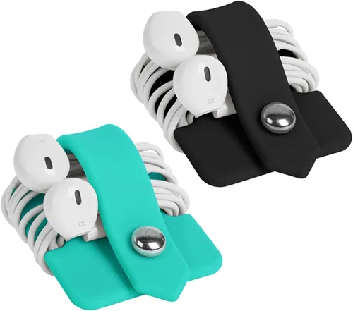 Miniatura 10 de Organizador de Cables con Soporte para Auriculares, Enrollador de Auriculares, Organizador de Auriculares, Auriculares para Auriculares, Enrollador