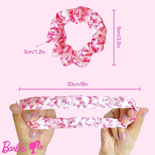 Miniatura 5 de Barbie - Juego de 5 piezas de accesorios para el cabello, 1 cepillo regular de 9 pulgadas y 4 coleteros, cepillo desenredante, cuerdas elásticas