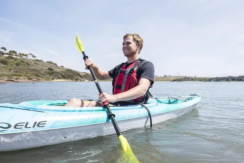 Miniatura 2 de Empuñaduras de paleta para remo de kayak de eje sólido, accesorios de kayak, agarre antideslizante, prevención de ampollas - Cascade Creek Negro