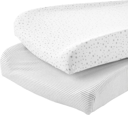 Miniatura 6 de Simple Joys by Carter's Baby 2-Pack Cotton Changing Pad Covers