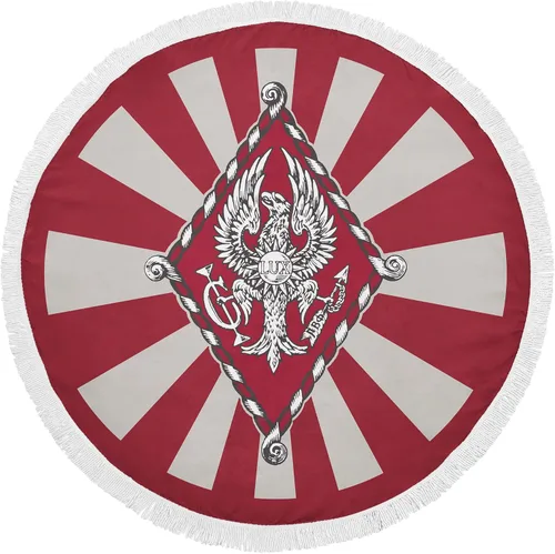 Miniatura 5 de Alpha Chi Omega Sorority - Toalla de playa redonda (60 pulgadas) de gran tamaño, súper absorbente, sin arena, gruesa toalla grande para piscina