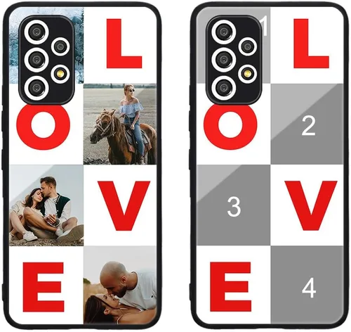 Miniatura 134 de Funda de teléfono personalizada para Samsung Galaxy S22+ / S22 Plus 5G, funda de TPU suave de vidrio templado antiarañazos personalizada con foto