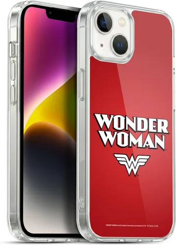 Miniatura 140 de Head Case Designs Funda de gel suave con licencia oficial de Wonder Woman DC Comics Classic Logos compatible con Apple iPhone 7 Plus/iPhone 8 Plus