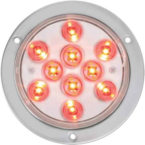 Miniatura 8 de Grand General 76850 - Luz LED (4 pulgadas Mega 10 Plus Am/Am con montaje en brida SS y coleta), 1 paquete