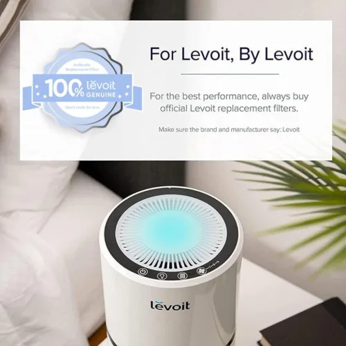 Miniatura 4 de LEVOIT LV-H132 - Filtro de repuesto para purificador de aire, filtros genuinos LV-H132-RF, carbón activado de alta eficiencia para la eliminación