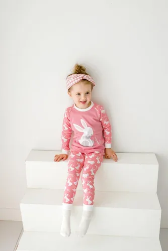 Miniatura 3 de VAENAIT BABY 12M-12Y Niños Niños Niños Niñas Animal Camión Conejo Personaje 100% Algodón Pijama Conjunto