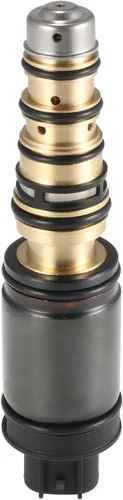 Miniatura 4 de X AUTOHAUX Válvula solenoide de control de compresor de aire acondicionado para auto para 6SES14C 7SES17C 7SEU17C Compresor para Toyota Corolla 1.8L