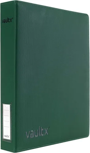 Miniatura 15 de Vault X Carpeta delgada de anillas, 540 tarjetas, se adapta a 9 páginas de bolsillo, material Exo-Tec, carpeta de 3 anillos en D, para tarjetas