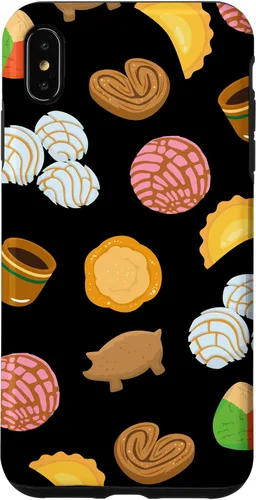 Miniatura 10 de Conchas Pan Dulce Pattern Black Phone Case Latina Gift Case Case for iPhone 17