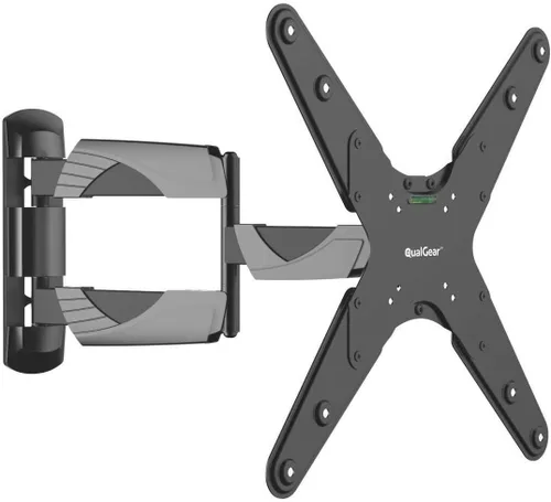 Miniatura 8 de QualGear QG-TM-002-BLK - Soporte de pared fijo y ultra delgado de 37 a 70 pulgadas, perfil bajo, universal para televisores LED, color negro