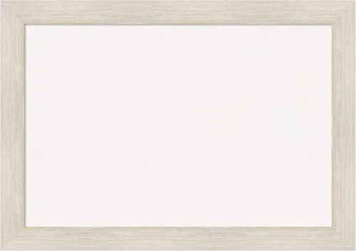 Miniatura 45 de Amanti Art Tablero de corcho blanco para pared (32 x 24) con marco de madera blanco blanco y blanco, tablero de corcho mediano para oficina, tablero