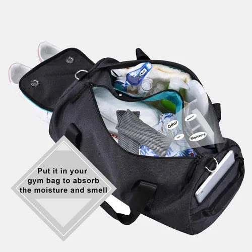 Miniatura 7 de Paquete de 12 bolsas desodorantes de carbón para zapatos, eliminador de olores de zapatos, desodorantes de cajón, absorbente de olores de carbón
