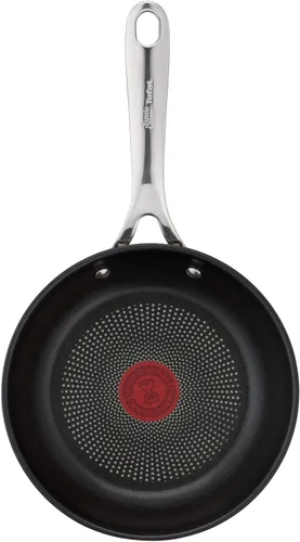 Miniatura 2 de T-Fal Jamie Oliver Sartenes de acero inoxidable con revestimiento antiadherente de 9.5 y 11 pulgadas, compatibles con inducción, aptas para horno