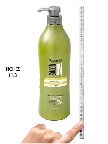 Miniatura 4 de Salon In Recamier Pro Keratin Ultra Force Champú para cabello dañado y débil Fortalece, repara y suaviza 33.8 fl oz / 33.8 fl oz