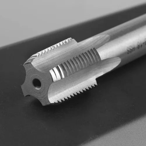 Miniatura 5 de 1/4" - 18 NPT - Grifo de tubo cónico M2 NPT, utilizado para roscar máquina convencional o roscado CNC, puede golpear acero y acero inoxidable