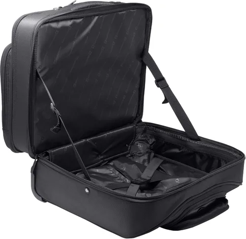 Miniatura 4 de Alpine Swiss Maletín con ruedas para laptop con ruedas para llevar durante la noche, cuaderno de hasta 15.6 pulgadas, lleva archivos de tamaño legal