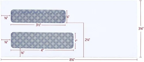 Miniatura 4 de Staples 1775860 Reveal-N-Seal Seguridad Tintado Dbl Ventana #8 5/8 Sobres Blanco 500/Bx