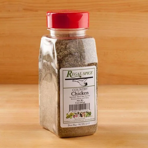 Miniatura 3 de Regal Hierbas y especias (condimento de aves de corral con mezcla de pollo campestre, 5 oz)