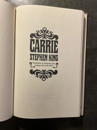 Miniatura 7 de Rare Carrie by Stephen King (1974) Original Hardcover Book Club Edition Tapa dura