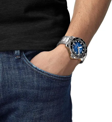 Miniatura 2 de Tissot Seastar PRO 2K PW80 SS BR BL IND Gris Mecánico