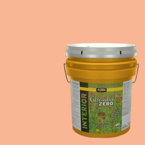 Miniatura 120 de Rodda Paint CASCADIA ZERO - Pintura plana e imprimación para interiores en uno, cuarto de galón, crema de ballet