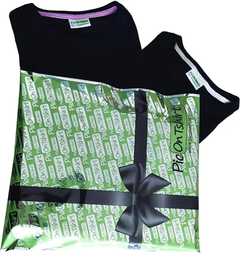 Miniatura 5 de picontshirt Juego de camisas a juego para novio y novia recién casados, Negro