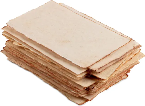 Wanderings 300 g/m² Papel de acuarela hecho a mano grueso – 4x6 Papel vintage hecho a mano con borde engarzado – Papel antiguo prensado en frío para
