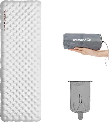 Miniatura 3 de windhike Naturehike 5.8/8.8 R-Value - Colchoneta de dormir para camping, 3.1-4.7 pulgadas, ultra gruesa, 1-1.4 libras esterilla de campamento