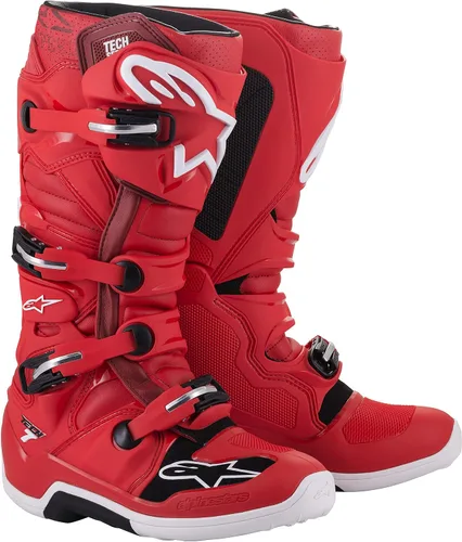 Miniatura 3 de Alpinestars Tech 7 Enduro Drystar Botas de motocross impermeables para hombre, comodidad mejorada, certificado CE