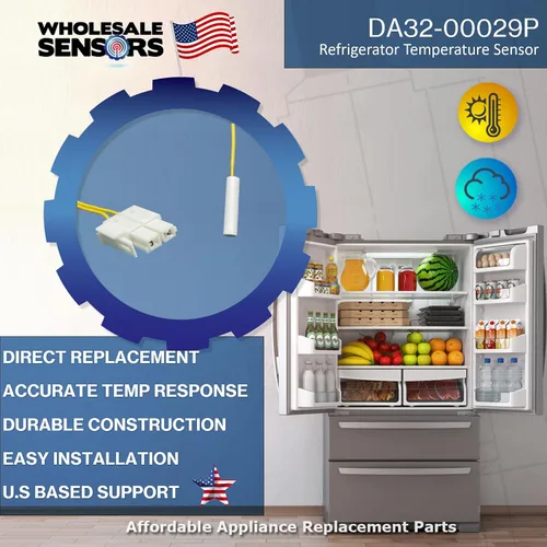 Miniatura 2 de Sensor de descongelación para refrigerador Samsung DA32-00029P de repuesto