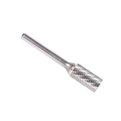 Drill America SA-1 Rebaba de carburo/lima giratoria cilíndrica de doble corte para amoladora de troquel de 1/4" de diámetro x 5/8" de longitud de