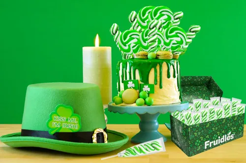 Miniatura 6 de Paletas de torsión del día de San Patricio, caja de recuerdos de fiesta, envueltas individualmente (paquete de 24)