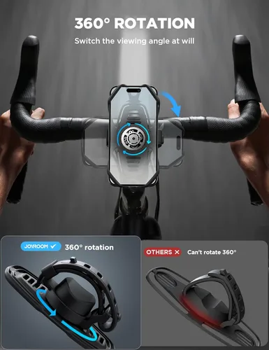 Miniatura 4 de JOYROOM Soporte de teléfono para bicicleta, soporte de teléfono actualizado 2026 para bicicleta