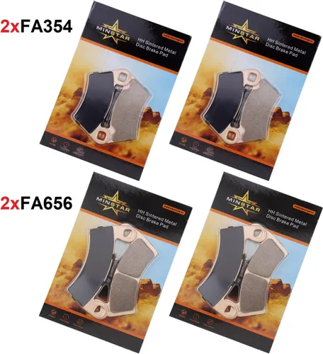 Miniatura 4 de Pastillas de freno sinterizadas para Polaris RZR XP 900, Ranger 900 XP, RZR 4 800, Ranger 500 700 800, Ranger 570 Tamaño completo, Ranger Crew 570