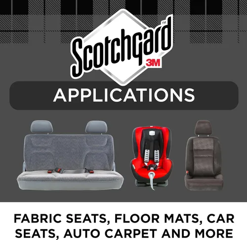Miniatura 5 de Scotchgard Auto Fabric & Carpet Water Shield, 20 onzas (dos, latas de 10 onzas)