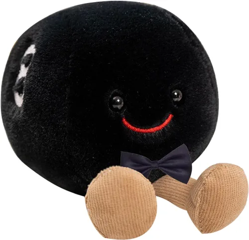 Miniatura 7 de Muñeco de peluche realista de felpa suave y grande para Halloween, juguete de peluche de béisbol de 6 pulgadas, el mejor cumpleaños, Navidad