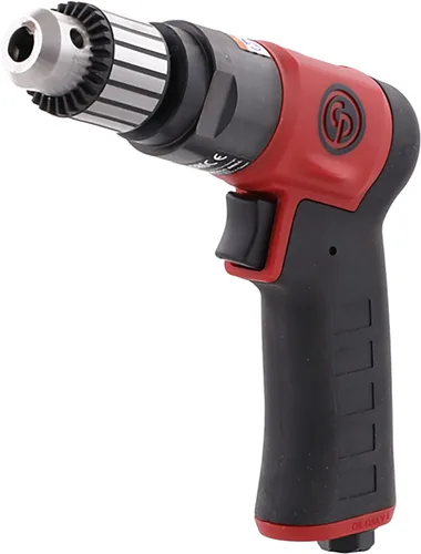 Miniatura 9 de Chicago Pneumatic CP9285C - Taladro de potencia neumática, 3/8 de pulgada (0.394 in), mandril con llave, mango de pistola, 0.62 HP / 460 W, par