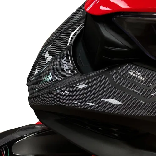 Miniatura 5 de Resin Bike Adhesivos 3D para motocicleta compatibles con Ducati Multistrada V4 1100 2021-2023 2021-2023. Punta frontal de protección contra golpes