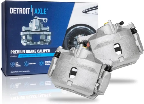 Miniatura 110 de Detroit Axle - Pinza de freno trasera izquierda para Chevrolet Equinox Captiva Sport GMC Terrain Saturn Vue Pontiac Torrent Pinza de freno lateral