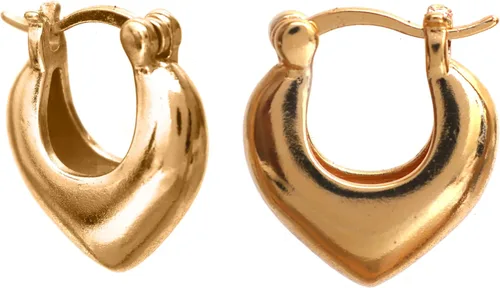Miniatura 7 de Gempires - Aretes ligeros y gruesos, delicados y minimalistas, hipoalergénicos, chapados en oro, sin deslustre, diseño clásico, para uso diario