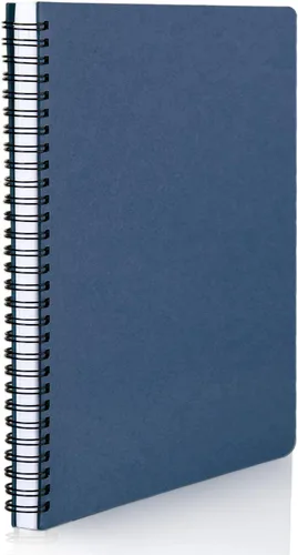 Miniatura 17 de EUSOAR - Cuaderno con espiral rayado, tamaño A5, paquete de 24 de 5.5" x 8.3", 120 páginas, cuaderno universitario con rayas, cuaderno de viaje