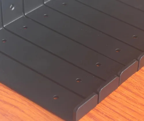 Miniatura 8 de Paquete de 4 soportes de estante de labio J de 5.5 pulgadas de largo x 4 pulgadas de alto x 1.5 pulgadas de ancho, soporte de estante flotante