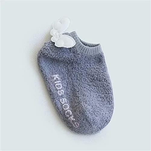 Miniatura 3 de Calcetines de bebé para niñas con alas de ángel y calcetines cortos para piso