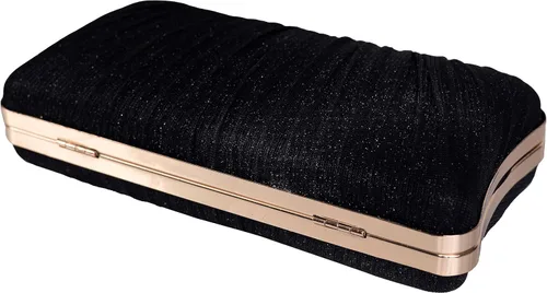 Miniatura 4 de Tukaneeko Bolsos de mano para mujer, bolso cruzado con purpurina, bolso de noche plisado con diamantes de imitación para fiesta, boda, baile