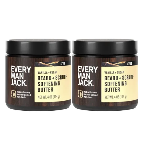 Miniatura 12 de Every Man Jack Mantequilla para Barba - Fragancia Sutil de Sándalo - Hidrata y Estiliza las Barbas Secas y Rebeldes Mientras Alivia la Picazón