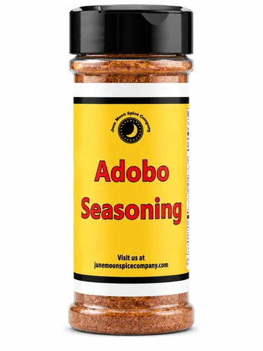 Premium | Condimento ADOBO | Coctelera grande | Sin calorías | Sin grasa | Sin colesterol | Sin azúcar | Savory adobo seasoning with garlic-forward,