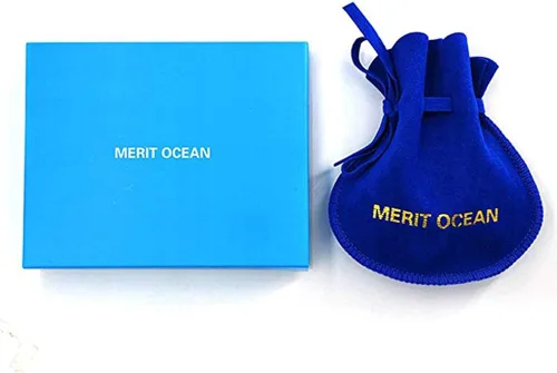 Miniatura 7 de MERIT OCEAN Juego de gemelos de ónix para hombre y tachuelas de plata y negro para hombres de esmoquin camisas de negocios regalo de boda