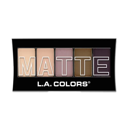 Miniatura 2 de Paleta de 5 sombras para ojos mate La Color, (Natural linen)